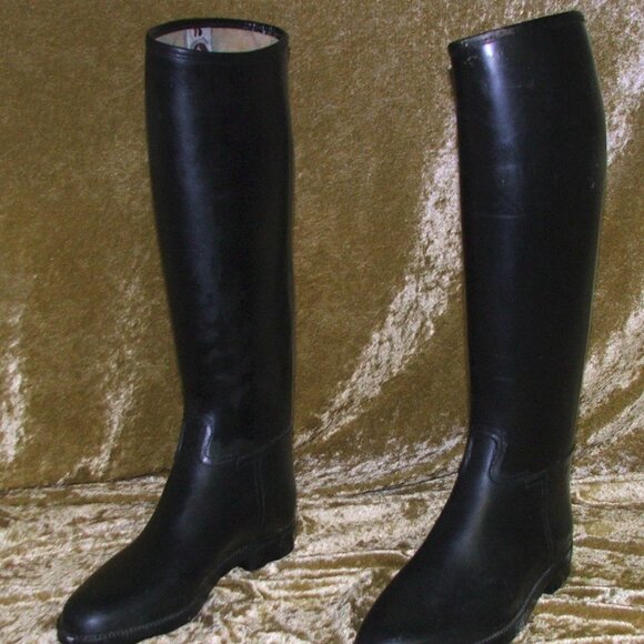 Cottage Craft Rubber Riding Boots Size 38 M - Picture 5 of 6